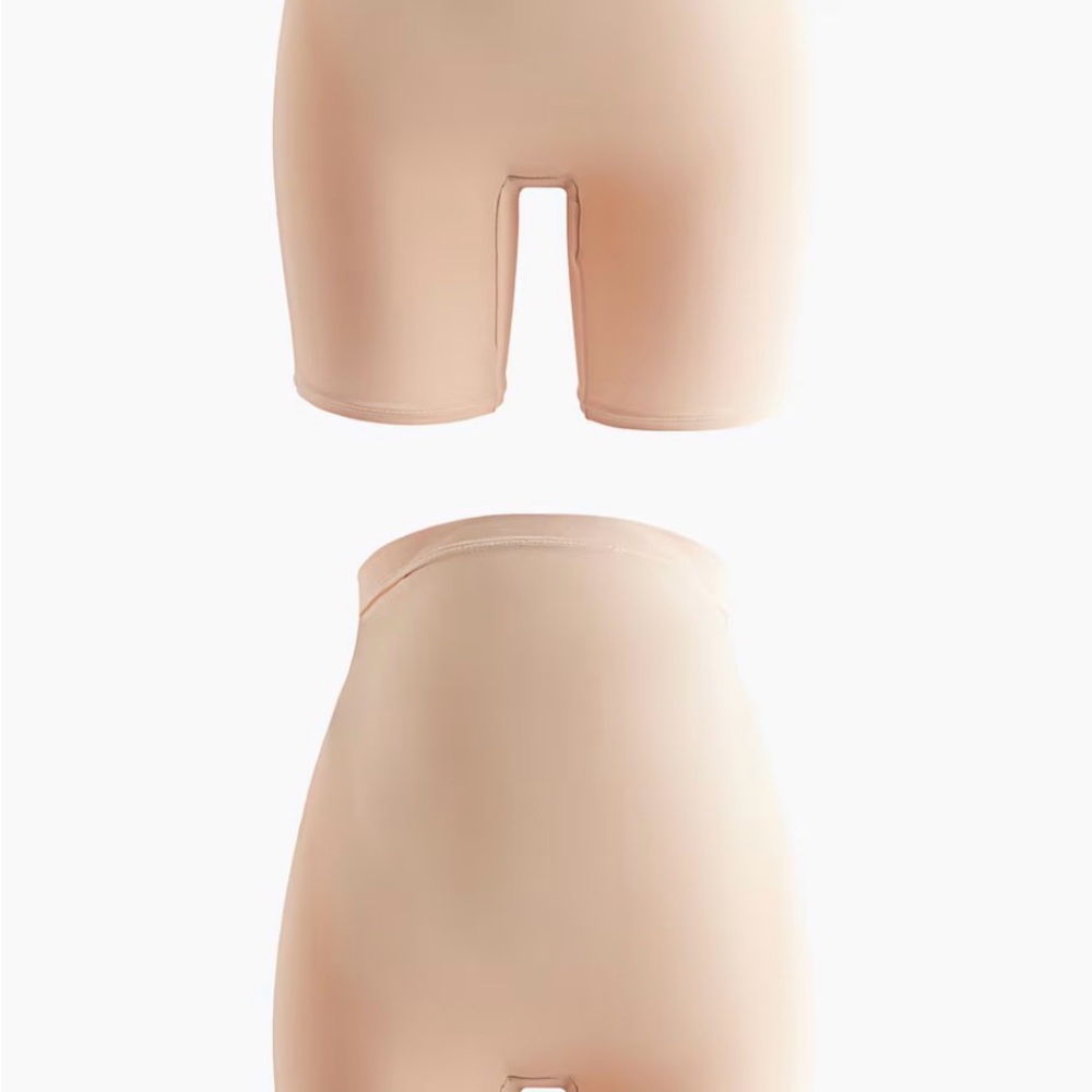 H&M Maternity Nude Seamless Shaping Bike Shorts